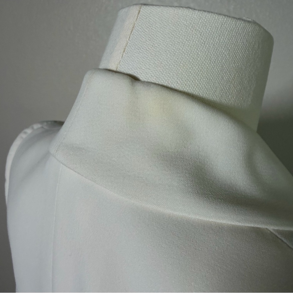 Alexander McQueen White/ Ivory Sculpted Tailored Blazer IT 38 - Picture 11 of 16